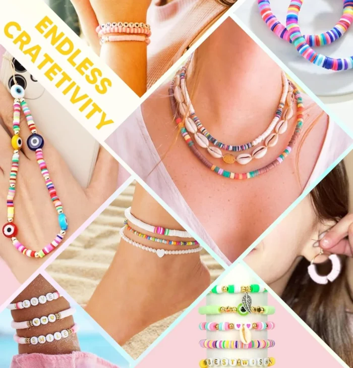 Clay Beads Bracelet Making Kit - Image 2