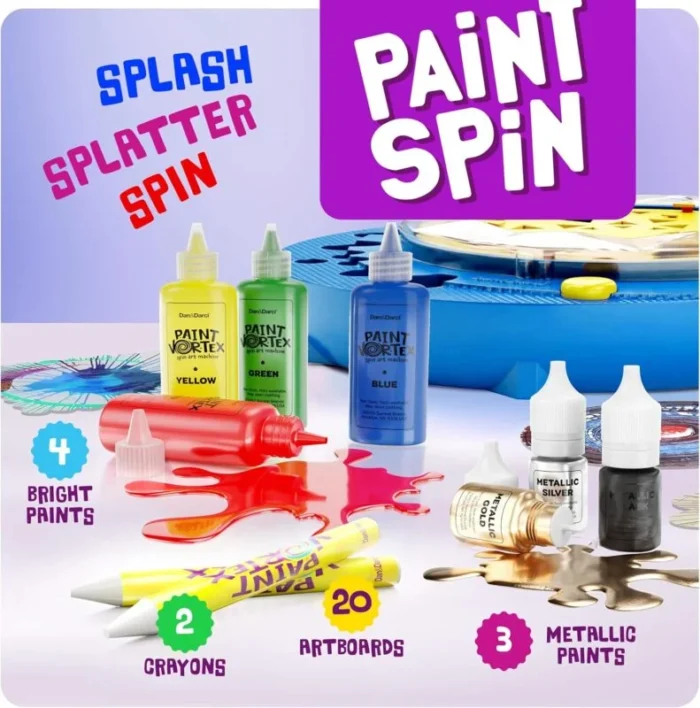 Paint Spin Art Machine Kit - Image 2