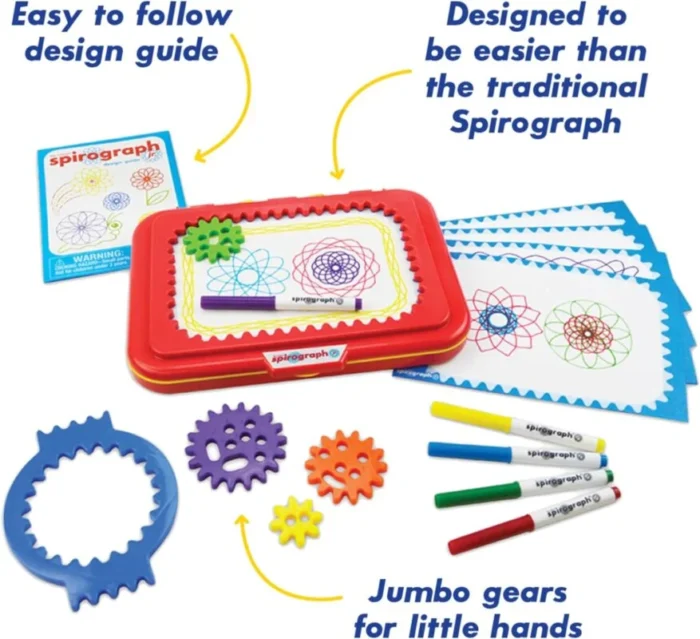 Spirograph Gears Spiral Drawing Art - Image 3