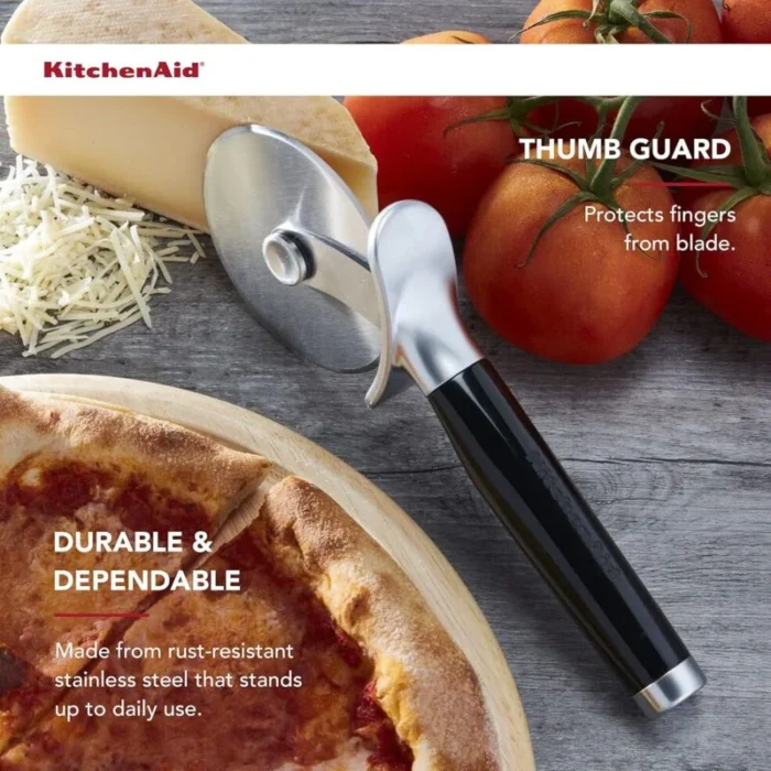 Pizza Wheel Cutter with Sharp Blade - Image 2